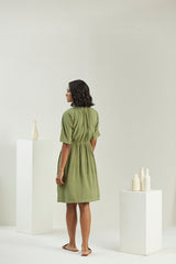 Olive Green Dress