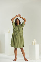 Olive Green Dress