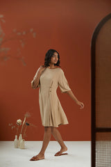 Stonish Beige Dress