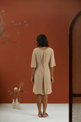 Stonish Beige Dress