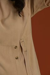 Stonish Beige Dress