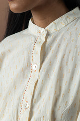 Maahru pleated shirt