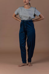 Neer pleated trouser