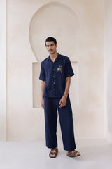 Iven trouser- Navy