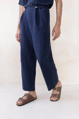 Iven trouser- Navy