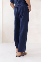 Iven trouser- Navy