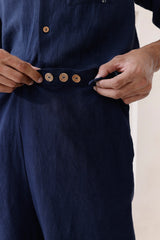 Iven trouser- Navy