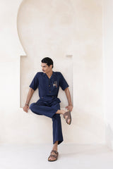 Iven trouser- Navy