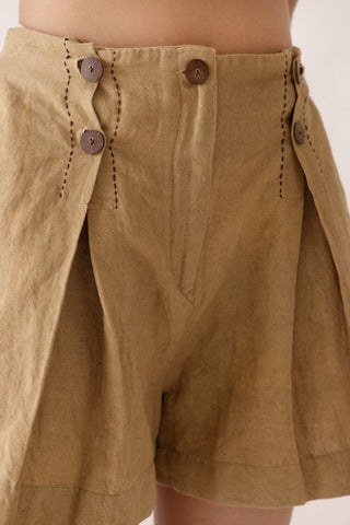 Ridge buttoned trouser
