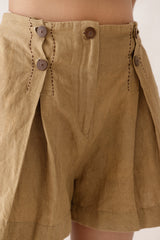 Ridge buttoned trouser