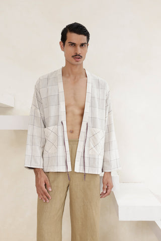 Ewan check jacket