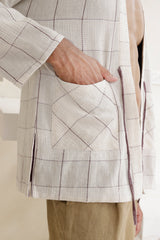 Ewan check jacket