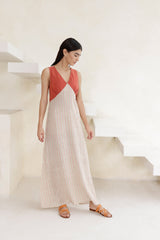 Iris check dress