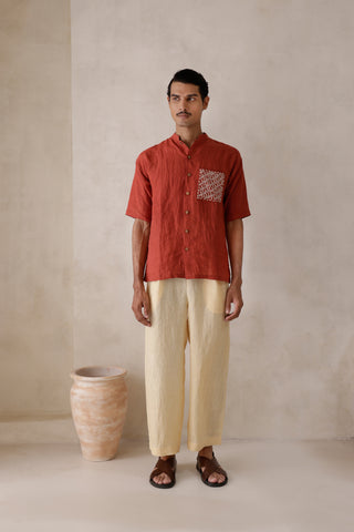 Naren embroidered shirt