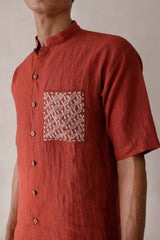 Naren embroidered shirt