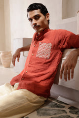 Naren embroidered shirt