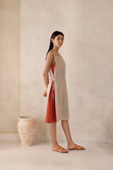 Raya check dress