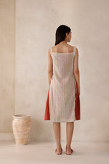 Raya check dress