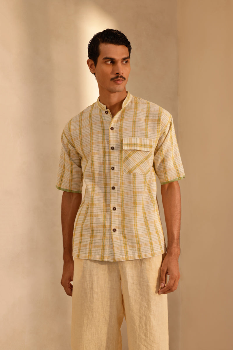 Naren check shirt