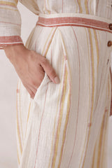 Kael pleated pants