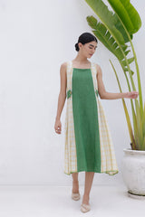 Bloom panelled dress