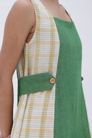 Bloom panelled dress