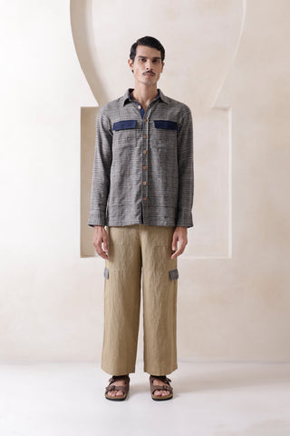 Tavian check shirt