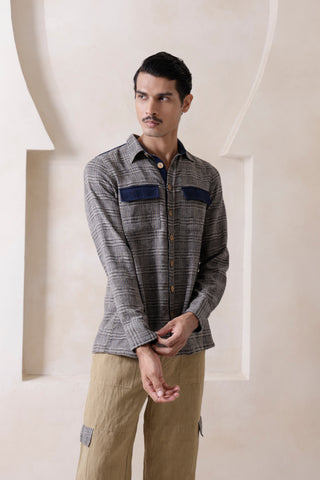 Tavian check shirt