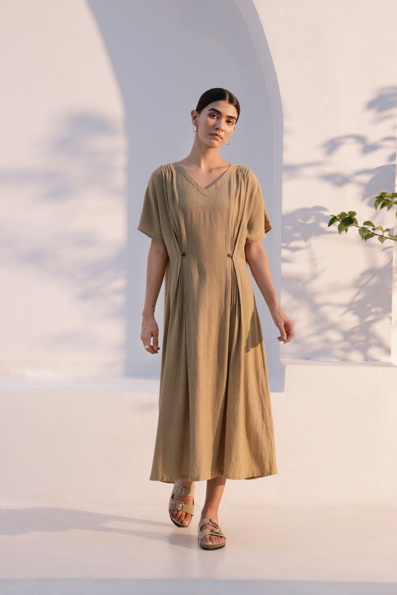 Zora buttoned dress
