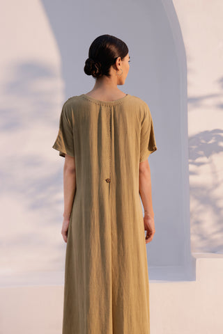 Zora buttoned dress