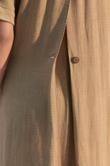 Zora buttoned dress