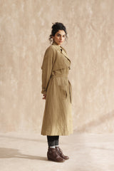 Dandelion Trench Coat (Olive)