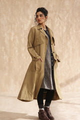 Dandelion Trench Coat (Olive)