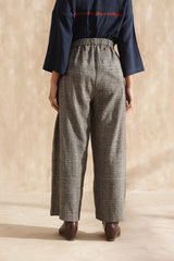Byron pleated pants (Checks)