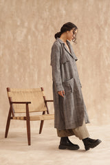 Dandelion Trench Coat (Checks)