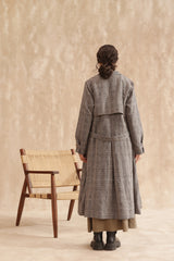 Dandelion Trench Coat (Checks)