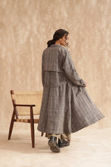 Dandelion Trench Coat (Checks)