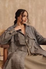 Dandelion Trench Coat (Checks)