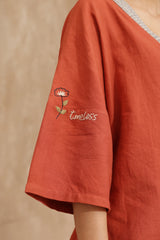 Miranda Kimono Knotted Top