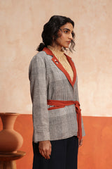 Carroll Tie-Up Jacket