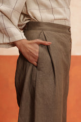 Byron Pleated Pants (Grey)