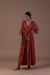 Aafreen wrap dress