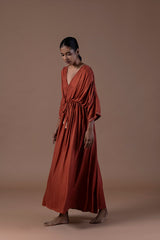 Aafreen wrap dress