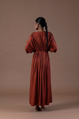 Aafreen wrap dress