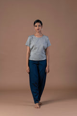 Neer pleated trouser