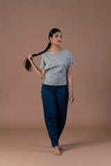 Neer pleated trouser