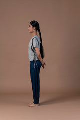 Neer pleated trouser