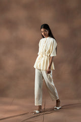 Maahru pleated shirt